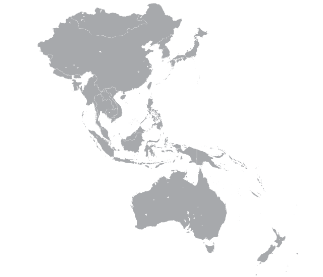Locations in Asia Pacific